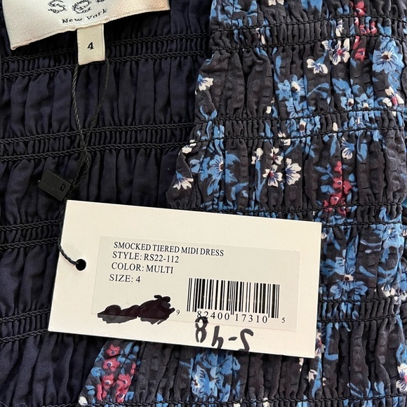 NWT SEA New York Tilly Dress Multi Floral - Picture 11 of 12